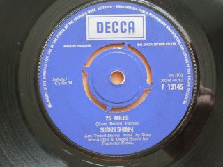 Susan Shifrin 25 Miles Northern Soul Mod 7 " Hear Decca Edwin Starr