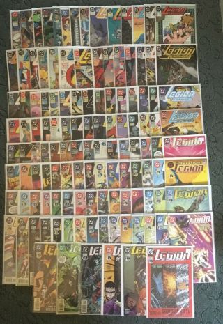 Near Complete Run Of Legion Of - Heroes 1989 Dc 0 - 125 Missing 10 Deal