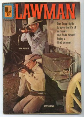 Lawman 11 (john Russell/peter Brown) Silver Age - Dell Comics Fn {randy 