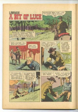 Lawman 11 (John Russell/Peter Brown) Silver Age - Dell Comics FN {Randy ' s Comics} 4