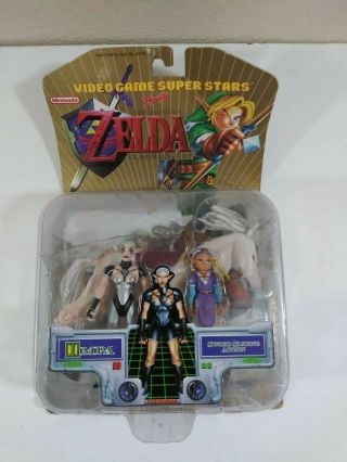 The Legend Of Zelda Ocarina Of Time Impa Zelda Horse Figure Set Toy Biz Nintendo
