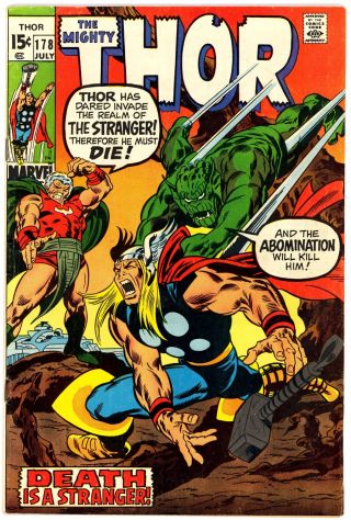 Thor (1966) 178 Fn,  6.  5 Vs The Abomination
