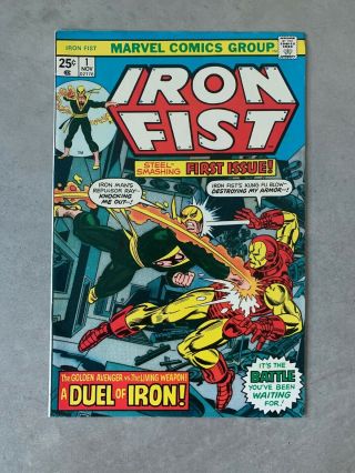 Iron Fist 1 (nov 1975,  Marvel)