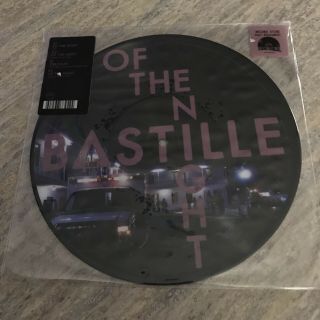 Bastille Of The Night 10 " Ep Picture Disc Ltd Ed Rsd Us 2013 Np Pvc Sleeve