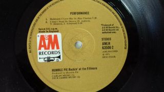 HUMBLE PIE PERFORMANCE - ROCKIN ' THE FILLMORE VINYL DOUBLE ALBUM 5
