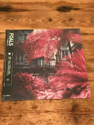 Foals - Everything Not Saved Will Be Lost 1 Vinyl Record Lp Album Hand Signed