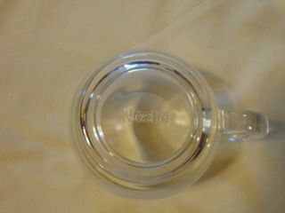 Set of 4,  1970s Vintage Nestle Nescafe Glass World Globe Coffee Cups Mugs 4