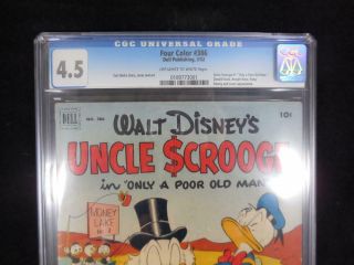 Four Color 386 CGC 4.  5 Carl Barks Story Cover and Art 2
