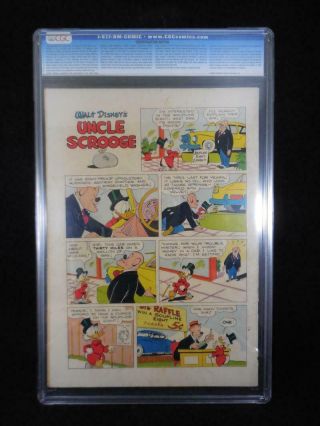 Four Color 386 CGC 4.  5 Carl Barks Story Cover and Art 3
