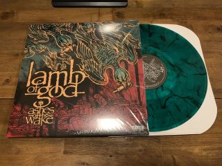 Lamb Of God - Ashes Of The Wake Vinyl (green And Black Swirl)