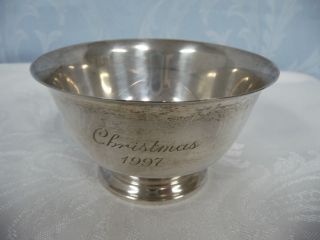Pre - Owned Tiffany & Co.  Makers Sterling Footed Bowl 23614