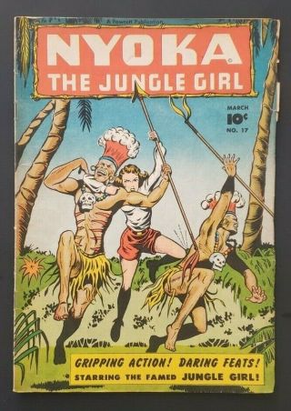 1948 March No.  17 Nyoka The Jungle Girl 10 Cents Rare
