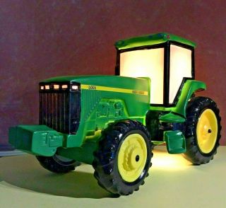 Authentic John Deere Tractor Lamp - Nightlight Ex Quality Ceramic