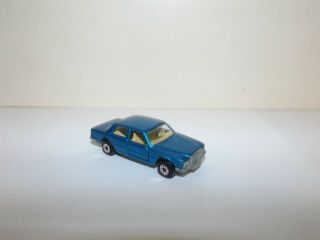 Matchbox S/f No.  56 C Mercedes 450 Sel Blue Body,  Tan Interior Unboxed