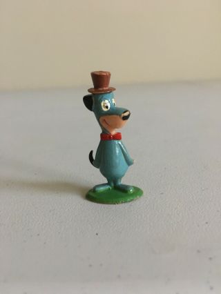 Vintage Miniature Marx Plastic Jellystone Playset Figure - - Huckleberry Hound