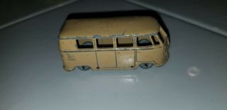 Volkswagen Micro Bus No.  12 Made In England.  Yellow In Color.