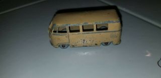 VOLKSWAGEN MICRO BUS No.  12 made in England.  Yellow in color. 2