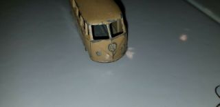 VOLKSWAGEN MICRO BUS No.  12 made in England.  Yellow in color. 4