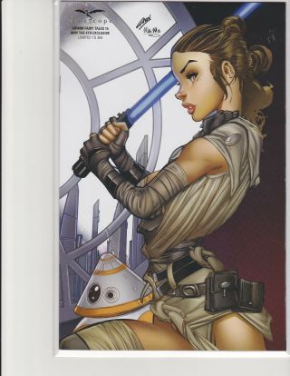 Grimm Fairy Tales 15 Cover F May The 4th Star Wars Rei Cosplay Le350 Nm Green