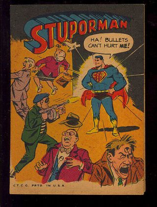 Superman Krazy Little Comic Nn Topps Giveaway Not In Guide Dc 1967 Vf