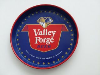 Valley Forge Beer Tray Adam Scheidt Brewing Co.  Norristown Pa.  1952 - 1954