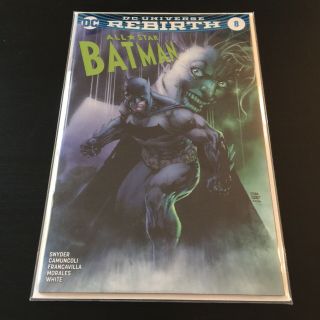 Dc Rebirth All Star Batman 8 Jim Lee Fan Expo Variant Cover