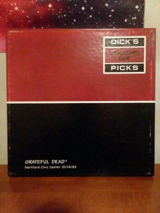 Grateful Dead Dicks Picks Volume Six 10/14/83 5 Lp Vinyl Set
