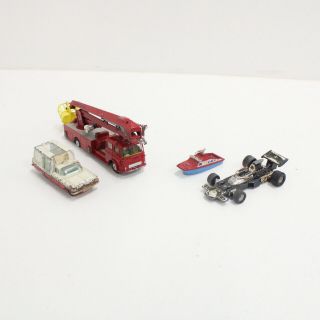 Vintage Corgi Collectors Die Cast Toys Fire Engine Fire Boat Made In Eng 405