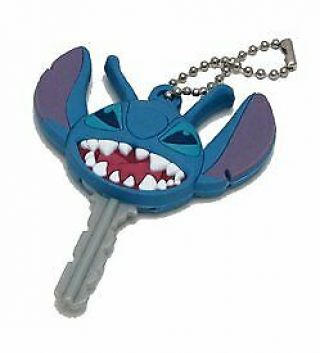 Key Cap - Disney - Stitch Pvc Die Cut Holder Gifts Toys Licensed 21088
