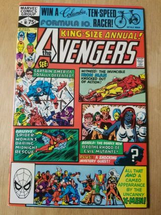 Avengers Annual 10 1981 Marvel 1st First Apperance Rogue,  Madelyne Pryor High