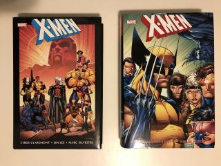 Uncanny X - Men Omnibus Jim Lee Volume 1 And 2 Complete Set Rare Oop
