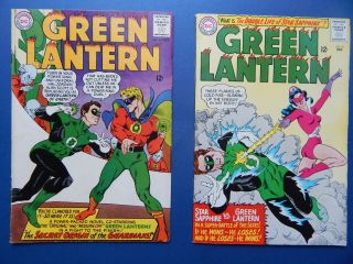Green Lantern 40 & 41 (solid Mid Grade) Classic Key Books