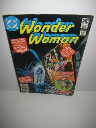 Wonder Woman 274 1980 - Dc Comics - First Appearance Cheetah (deborah Domaine)