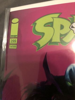 SPAWN 299 SAN DIEGO COMIC CON EXCLUSIVE 2019 MCFARLANE,  VARIANT COVER 1 OF 500 2