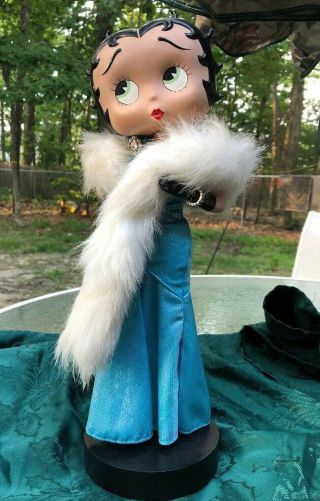 Vintage Danbury 15.  5 " Betty Boop Doll Porcelain Figurine