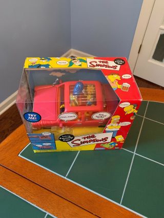 Playmates The Simpsons Talking Family Car Brand MIP 2