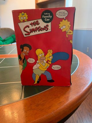 Playmates The Simpsons Talking Family Car Brand MIP 6