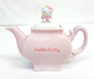 Rare Vtg 1997 Sanrio Hello Kitty Chinese Series Mini Teapot Porcelain Japan
