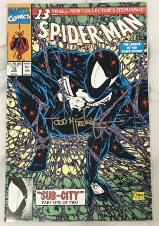 Spider - Man 13 (marvel Comics) Signed Todd Mcfarlane