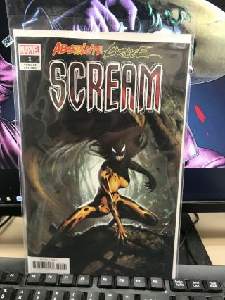 Absolute Carnage Scream 1 1:50 Variant