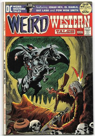 Weird Western Tales 12 Fn/vf 1972 Dc Comics Jonah Hex El Diablo Bat Lash