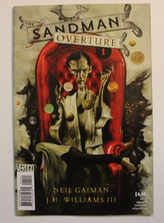 Sandman Overture Issues 1 - 6 (vf) Complete/full Set Vertigo Comic Neil Gaiman