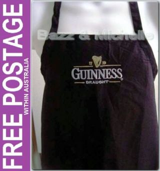 Guinness Draught Beer Bar Apron - Pub Staff Cafe Waiter Post
