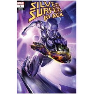 Silver Surfer Black 1 Clayton Crain Exclusive Variant Movie Cates Pre -