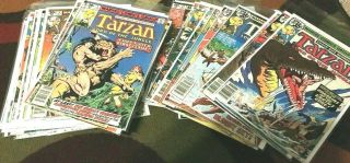 Marvel Tarzan Lord Of The Jungle 1979 1 - 29 Complete Set Run And Annuals 1 - 3