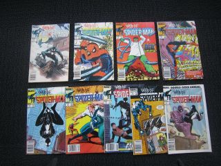 Web Of Spiderman 1 To 12 - 1984 Nm And Annual 1