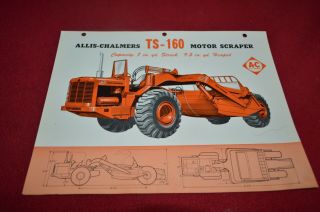 Allis Chalmers Ts - 160 Scraper Dealers Brochure Amil12 Ver3