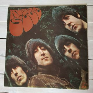 Beatles Rubber Soul Vinyl Album Lp - Pmc1267 Xex580 1965