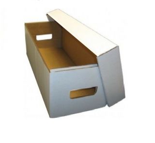 Bundle / 10 Max Pro Dvd / Media / Manga White Cardboard Storage Boxes Box