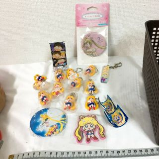 Sailor Moon Serena Tsukino Can Badge Acrylic Stand Figure Japan Anime Manga P44